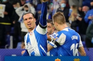 pp电子试玩-【西甲】武磊第90分钟替补登场 西班牙人主场2比0